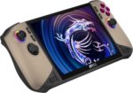 ⁦MSI لابتوب العاب كلو 8 AI+، شاشة 8 انش FHD+ 120Hz ومعالج انتل كور الترا 7 258 فولت وذاكرة RAM 32GB وSSD 1TB وبطاقة عرض مرئي انتل ارك وويندوز 11 هوم، اسود/ساندستورم، A2VM-015⁩ - الصورة ⁦7⁩