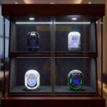 ⁦سماعة أذن لاسلكية بلوتوث Air39 Pro or Air31 Pro ، علبة شحن شفافة مضيئة، شاشة رقمية LED ملونة، تقنية V5.3، أسود أو أبيض ، متعدد الألوان⁩ - الصورة ⁦2⁩