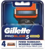 Gillette Fusion ProGlide Power Blade Refill - 4 Pieces