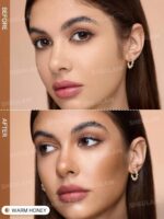 ⁦شيجلام قلم كونتور وهايلايت 2 في 1 - وورم هوني⁩ - الصورة ⁦2⁩