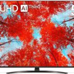 LG UHD 4K TV 50 Inch UQ9100 Series, Cinema Screen Design 4K Active HDR WebOS Smart AI ThinQ 1 Year Warranty, BLACK, 50UQ91006LC-AMAG