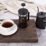 ⁦ماكينة تحضير القهوة الفرنسية بالضغط مع زجاج البوروسيليكات السميك المقاوم للحرارة من انتيما، سعة 350 مل⁩ - الصورة ⁦5⁩