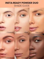 ⁦بودرة تثبيت المكياج انستا-ريدي ثنائية شفافة للوجه وتحت العين من شيجلام- بيسك⁩ - الصورة ⁦3⁩