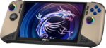 ⁦MSI لابتوب العاب كلو 8 AI+، شاشة 8 انش FHD+ 120Hz ومعالج انتل كور الترا 7 258 فولت وذاكرة RAM 32GB وSSD 1TB وبطاقة عرض مرئي انتل ارك وويندوز 11 هوم، اسود/ساندستورم، A2VM-015⁩ - الصورة ⁦4⁩