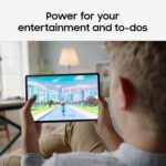 ⁦تابلت جالاكسي تاب S10 FE 256GB اندرويد وواي فاي، شاشة كبيرة، عمر بطارية طويل ومعالج اكسينوس 1580 مقاوم للماء بتصنيف IP68 وتحديث 90 هرتز وقلم ستايلس لتدوين الملاحظات من سامسونج، إصدار أمريكي، أزرق⁩ - الصورة ⁦6⁩