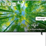 تلفزيون 4K UHD من سلسلة UQ7900 بتصميم شاشة سينما بتقنية المدى الديناميكي العالي HDR ونظام تشغيل ويب سمارت مع تقنية الذكاء الاصطناعي ثينك كيو- 60UQ79006LD (جديد) 60 بوصة من ال جي، أسود