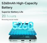 ⁦HONOR X5c Plus 4G Smartphone, 4GB RAM 128GB ROM, Dual SIM, 5130mAh Battery, 6.74" 90Hz Display, 50MP Camera, Midnight Black – Middle East Version⁩ - الصورة ⁦5⁩