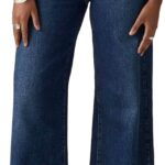 Levi's Womens Women's 728 High-Rise Wide-Leg Jeans Jeans (pack of 1)