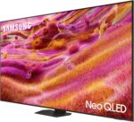 ⁦تلفزيون نيو QLED طراز QA65QN90FAUXEG إصدار 2025، بمعالج كوانتوم ودقة 4K من سامسونج، مقاس 65 بوصة، فضي كربوني⁩ - الصورة ⁦2⁩