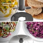 ⁦محضر طعام مالتي برو اكسبريس FDP65.450WH من كينوود، مع مجموعة واسعة من الملحقات، وعاء بسعة 3 لتر، بقدرة 1000 وات، سرعتان بالإضافة إلى النبض، ابيض⁩ - الصورة ⁦7⁩