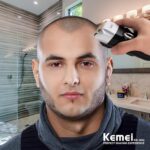 ⁦ماكينة حلاقة وقص شعر احترافية فائقة القوة والسرعة لتجربة حلاقة فاخرة للاستخدام المنزلي من كيمي، KM-2026⁩ - الصورة ⁦6⁩