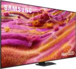 ⁦تلفزيون نيو QLED طراز QA65QN90FAUXEG إصدار 2025، بمعالج كوانتوم ودقة 4K من سامسونج، مقاس 65 بوصة، فضي كربوني⁩ - الصورة ⁦3⁩