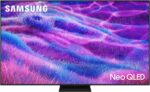 تلفزيون سمارت نيو كيو ليد بدقة 4K مقاس 55 بوصة QA55QN80FAUXEG [موديل 2025] من سامسونج
