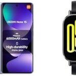 XIAOMI Redmi Note 15 Smartphone (8+256 GB) – 6000 mAh battery, 108 MP camera, Purple,18 Months Local Warranty + Free Redmi Watch 5 Active Smartwatch 18 Day Battery, 140+ Sports Modes