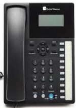 ⁦Premium Desktop Phone/Caller Number Display/50 Memories/8 Quick Dial Buttons/Remote Talk Speaker⁩ - الصورة ⁦4⁩