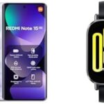 XIAOMI Redmi Note 15 5G Smartphone (8+256 GB), 108 MP camera, Purple,18 Months Local Warranty + Free Redmi Watch 5 Active Smartwatch 18 Day Battery, 140+ Sports Modes