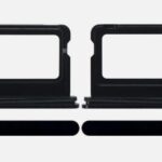 بيت خط بيت شريحة اتصال بديلة لموبايل ايفون متوافق مع 16 او 16 بلس Single SIM Card Tray for 16 or 16 PLUS Generic Replacement (الأسود / 16 بلس)