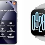 XIAOMI Redmi Note 15 Pro+ 5G Smartphone (12+512 GB) – 6500 mAh battery, 200 MP camera, Black,18 Months Local Warranty + Free Redmi Watch 5 Active Smartwatch 18 Day Battery, 140+ Sports Modes