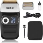 Chicky Formas Professional Shaver Shaver Rechargeable Beard Machine Km-2026