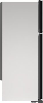 ⁦ثلاجة 450 لتر RF-580TV-SL من تورنيدو، عاكس خاصية إذابة الثلج (نو فروست)، فلتر ايه جي + نانو مزيل للروائح الكريهة، نظام تبريد هايبرد، للبيئات الاستوائية، فضي⁩ - الصورة ⁦2⁩