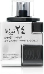 عطر 24 كارات وايت جولد من لطافة للرجال والنساء – او دي بارفان، 100 مل