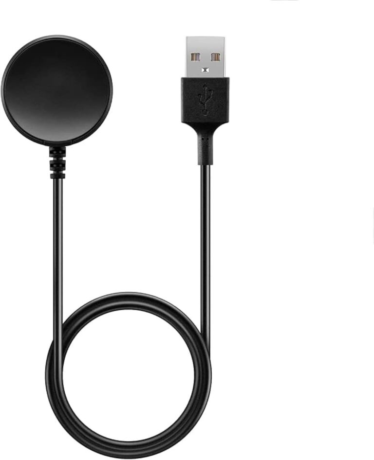 قاعدة شحن بديلة مع كابل شحن USB متوافقة مع ساعات سامسونج جالاكسي ووتش 4/ 4 كلاسيك/ 3/ اكتيف 2/ جالاكسي آكتيف، مع كابل شحن USB بطول 1 م من نيكست ستور