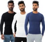 طقم باكمام كاملة للرجال - 3 قطع, متعدد الألوان, XL، من مسيري