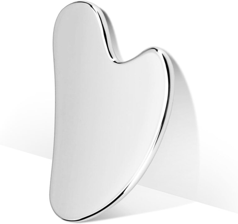 Stainless Steel Gua Sha - Metal Gua Sha, Gua Sha Facial Tools Stainless Steel, Face Body Treatment, Reduce Puffiness, Lymphatic Drainage, Facial Tension