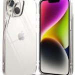 Ringke Air-S Series Case Compatible with iPhone 14 Plus 6.7 Inch, Air-S Series Thin Flexible Shockproof Slim TPU Lightweight Cover [ Anti-Slip ] - [ Designed for iPhone 14 Plus 6.7 Inch ]-Clear