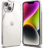 Ringke Air-S Series Case Compatible with iPhone 14 Plus 6.7 Inch, Air-S Series Thin Flexible Shockproof Slim TPU Lightweight Cover [ Anti-Slip ] - [ Designed for iPhone 14 Plus 6.7 Inch ]-Clear