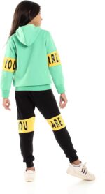 ⁦CAESAR Girls Printed Girls Training Suit Training Suit (pack of 2)⁩ - الصورة ⁦4⁩