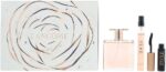 مجموعة ايدول الفريدة من عطر او دو بارفان من لانكوم بسعة 25 مل وحجم بسعة 10 مل للسفر مع ماسكارا لتكثيف الرموش