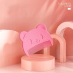 ⁦3Pcs Bear Combs, Fetal Dirt Removal for Baby Boys and Girls, Baby Combs (Blue, Pink, Purple)⁩ - الصورة ⁦3⁩