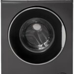 White Point WPW81015DSWB INV 8 kg Front Load Fully Automatic Washing Machine, 60 cm x 60 cm x 85 cm Size, Black