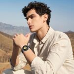 ⁦سوار ساعة مطاطي 22 ملم متوافق مع ساعة هواوي GT5/GT6 سوار 46 ملم من النايلون والسيليكون لساعة GT3 46 ملم/GT4/GT 3 برو/GT 2 برو/GT 2e/سوار ساعة التيميت سريع الفك⁩ - الصورة ⁦6⁩
