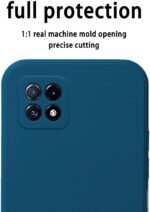 ⁦RankOne Case for OPPO A73 5G (6.5" Inches) Soft TPU Silicone Case - Dark Green⁩ - الصورة ⁦2⁩
