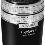 عطر ارابيا اكسبلورر او دي تواليت للرجال من لو تشامو امبر، بخاخ طبيعي (100 مل) سائلة)