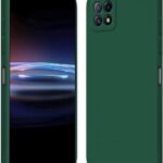 RankOne Case for OPPO A73 5G (6.5" Inches) Soft TPU Silicone Case - Dark Green