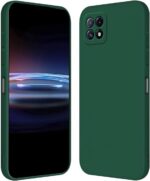 RankOne Case for OPPO A73 5G (6.5" Inches) Soft TPU Silicone Case - Dark Green