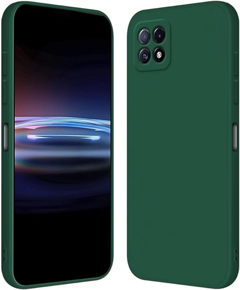 RankOne Case for OPPO A73 5G (6.5" Inches) Soft TPU Silicone Case - Dark Green