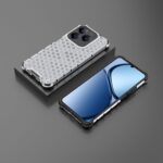 ⁦جراب متوافق مع ريلمى Note 60 4G ، - غطاء مزدوج الحماية مصقول مقاوم للصدمات مع حماية للكاميرا - غطاء واقي مضاد للخدش شديد التحمل مقاوم للانزلاق من Graby Shop - حواف سوداء خلفية خلية النحل الشفافة⁩ - الصورة ⁦7⁩