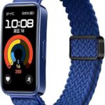 سوار ساعه نسيجي مرن من V Volt متوافق مع Huawei Band 10 – ألوان عصرية وخامة مريحة للرجال والنساء – تصميم قابل للتعديل
