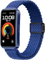 سوار ساعه نسيجي مرن من V Volt متوافق مع Huawei Band 10 – ألوان عصرية وخامة مريحة للرجال والنساء – تصميم قابل للتعديل