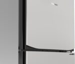 ⁦ثلاجة 450 لتر RF-580TV-SL من تورنيدو، عاكس خاصية إذابة الثلج (نو فروست)، فلتر ايه جي + نانو مزيل للروائح الكريهة، نظام تبريد هايبرد، للبيئات الاستوائية، فضي⁩ - الصورة ⁦3⁩