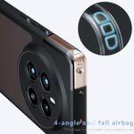 ⁦جراب متوافق مع ريلمى GT5 Pro 5G ، - غطاء حماية مصقول مقاوم للصدمات شديد التحمل رفيع للغاية - غطاء واقي مضاد للخدش مقاوم للانزلاق حماية فائقة للكاميرا من Graby Shop - حواف سوداء خلفية غير لامعه⁩ - الصورة ⁦6⁩
