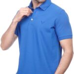 COUP Mens Solid Polo-Shirt with Short Sleeves SHIRT (pack of 1)