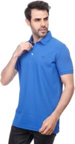 COUP Mens Solid Polo-Shirt with Short Sleeves SHIRT (pack of 1)