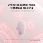 ⁦HUAWEI FreeBuds 7i Wireless Earbuds, Intelligent Active Noise Cancellation 4.0, Unlimited Spatial Audio, iOS and Android, Stable Clear Calls, 4 Ear Tips for Comfitable fit, Fast Charging, Black⁩ - الصورة ⁦7⁩