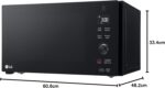 ⁦ميكروويف عاكس ذكي مع شواية من ال جي MH8265DIS - 1200 واط، 42 لتر، اسود - (ضمان دولي)⁩ - الصورة ⁦10⁩