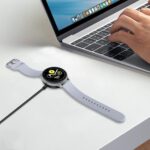 ⁦قاعدة شحن بديلة مع كابل شحن USB متوافقة مع ساعات سامسونج جالاكسي ووتش 4/ 4 كلاسيك/ 3/ اكتيف 2/ جالاكسي آكتيف، مع كابل شحن USB بطول 1 م من نيكست ستور⁩ - الصورة ⁦8⁩
